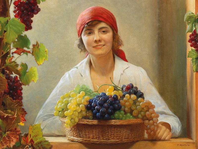 1861-Franz von Matsch - Vendemmia